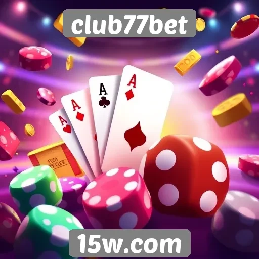 Club77bet oferece variedade de jogos de cassino online
